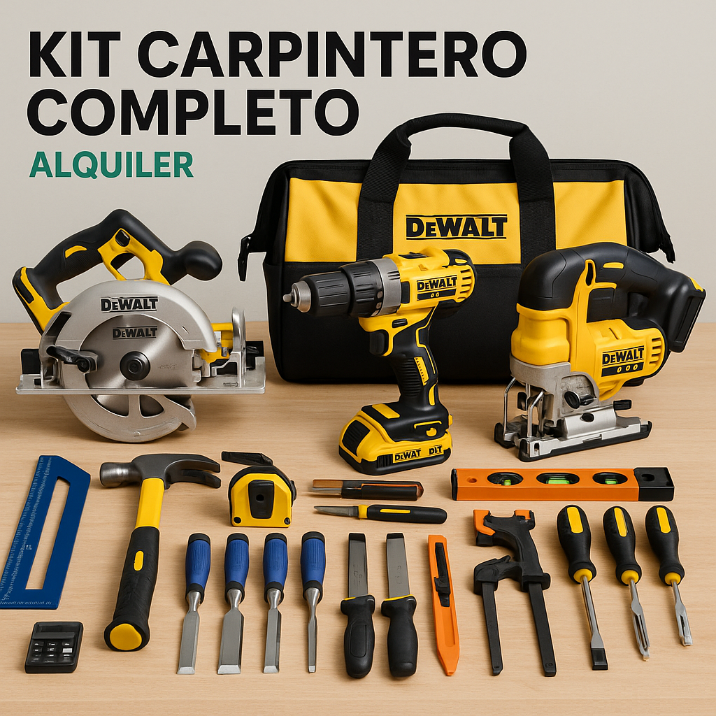 Kit Carpintero – Profesional y Portátil
