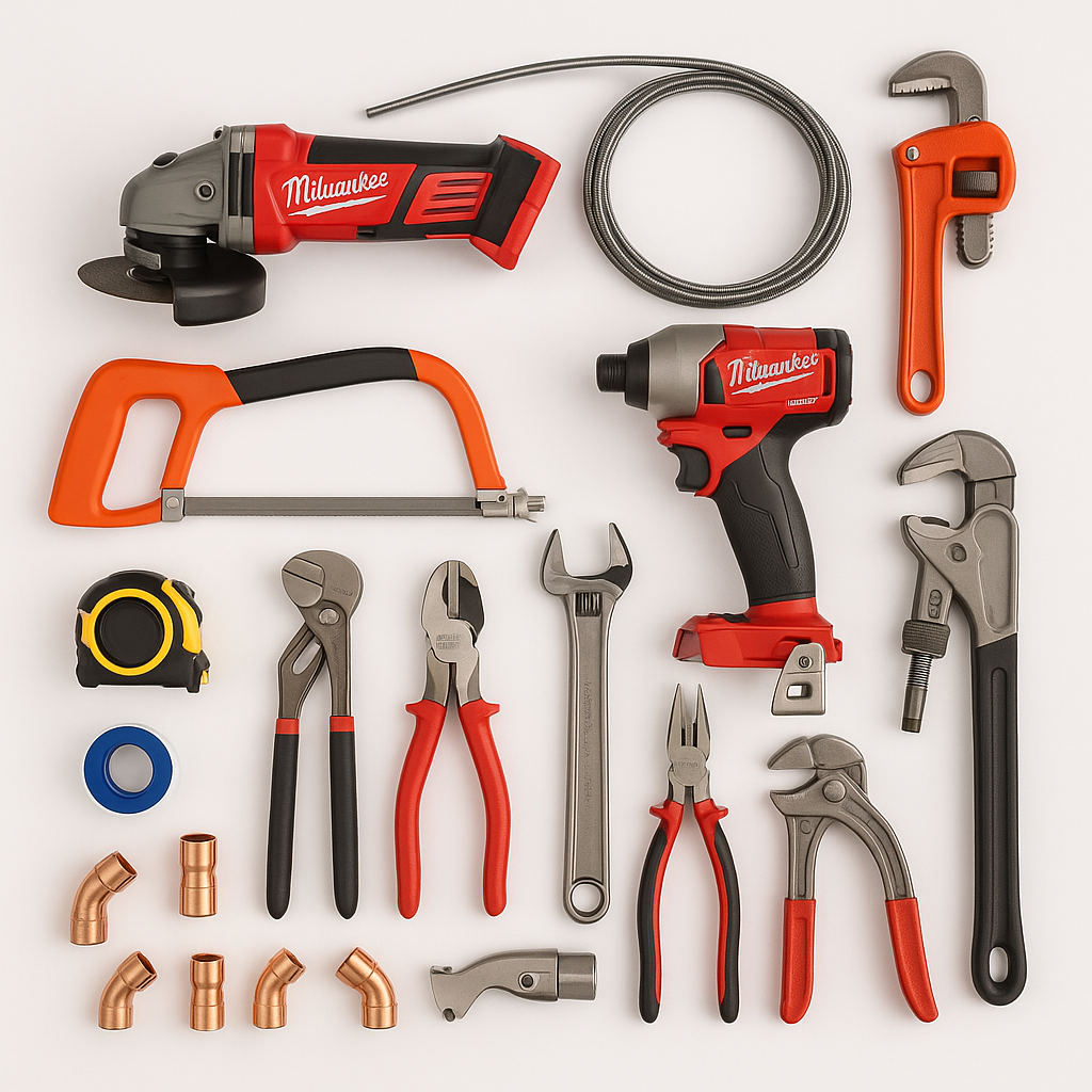 Kit Fontanero Profesional – Completo y Portátil